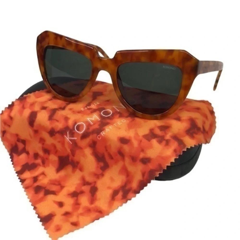 Komono Sunglasses NEW Tortoise Cat Eye